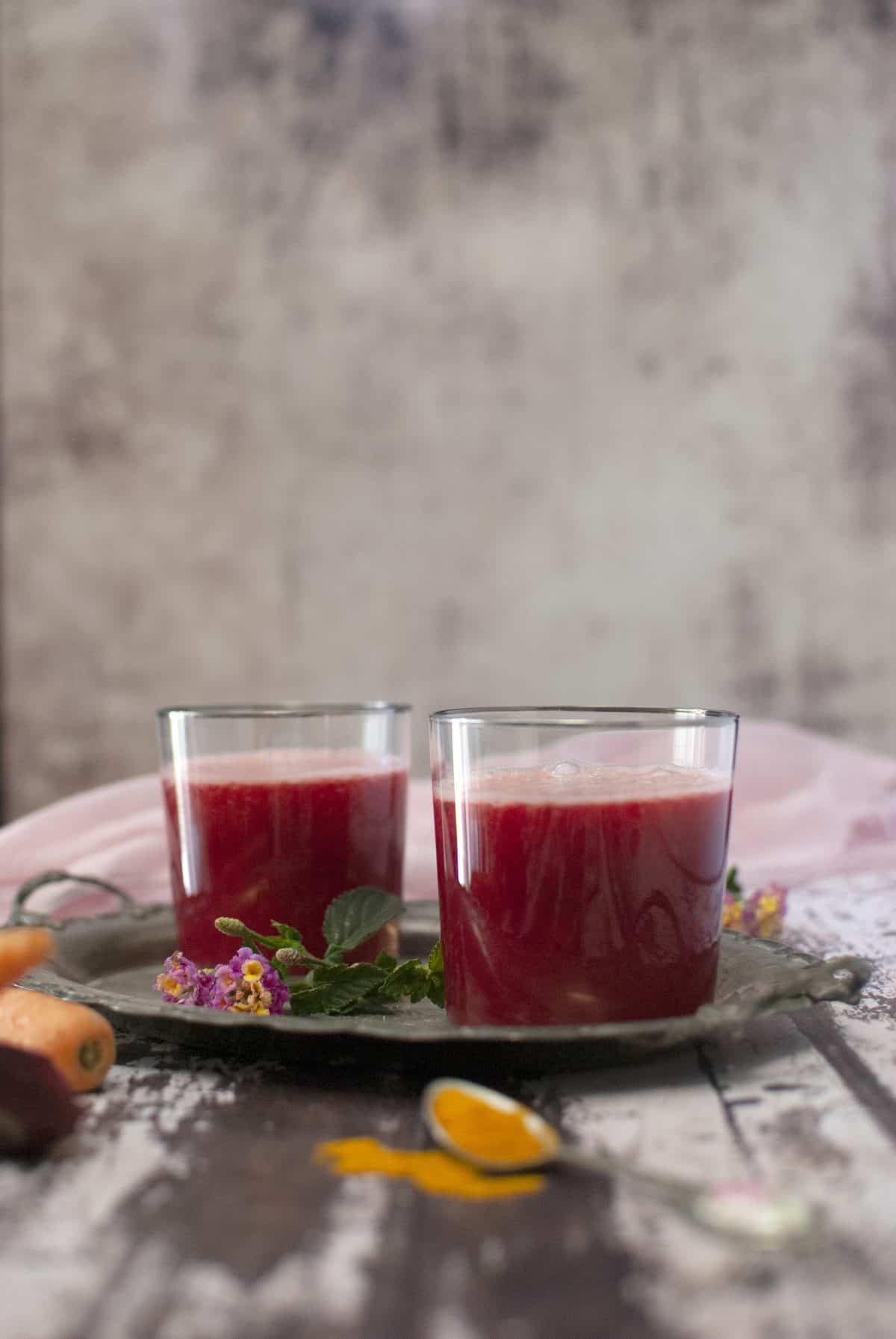 smoothie, χυμός παντζάρι