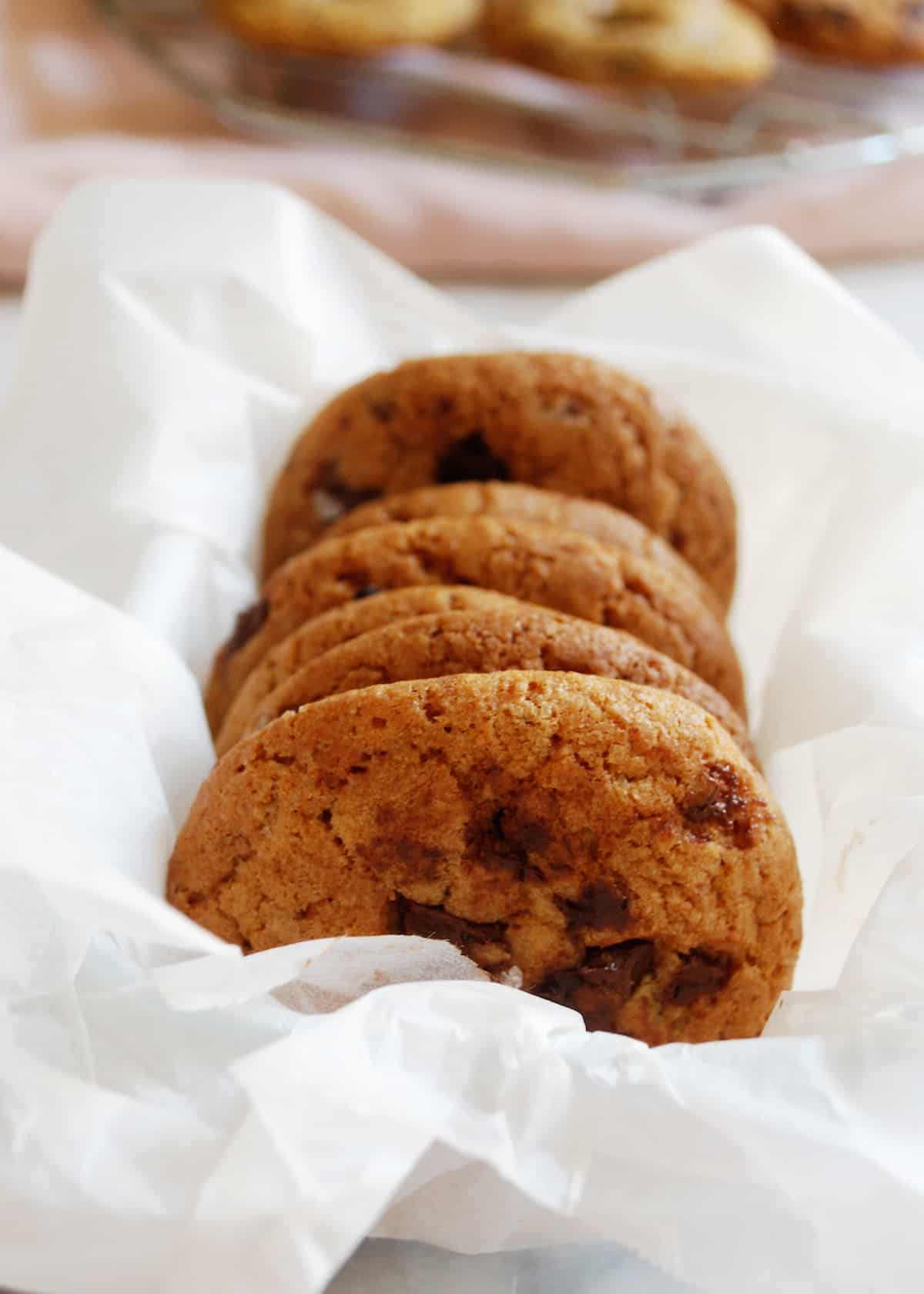 cookies σοκολάτας, μπισκότα με κομμάτια σοκολάτας
