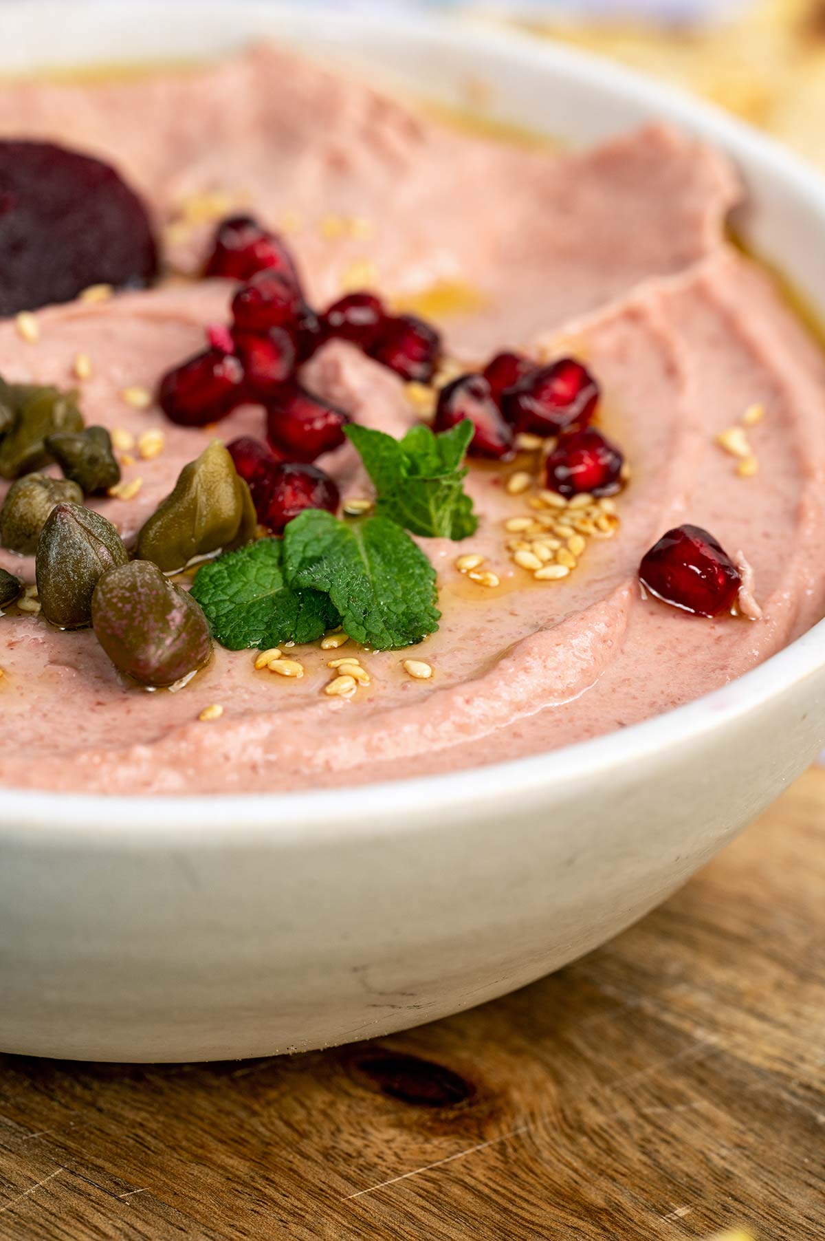 ταραμοσαλάτα με παντζάρι