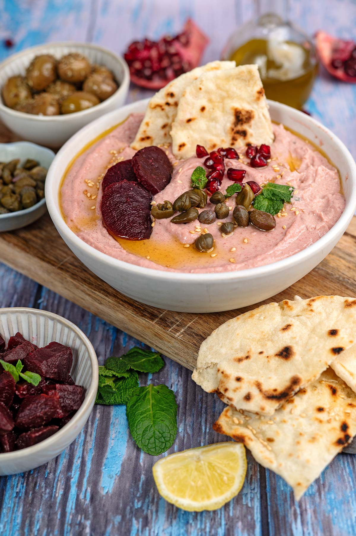 ταραμοσαλάτα με παντζάρι