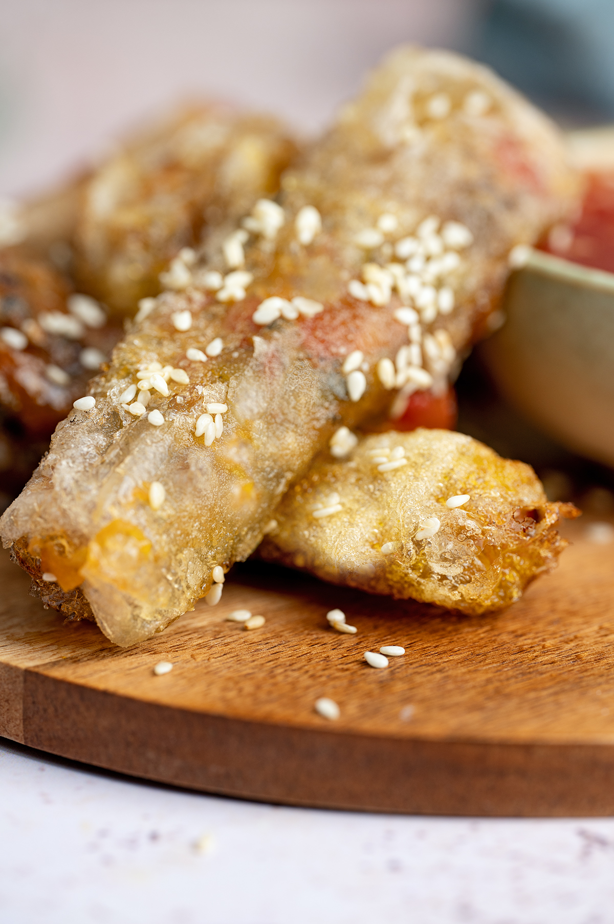 ρολάκια με φύλλο ρυζιού